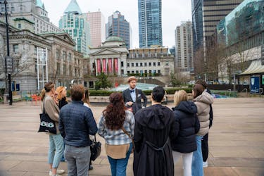 2-hour monumental scandals guided walking tour Vancouver